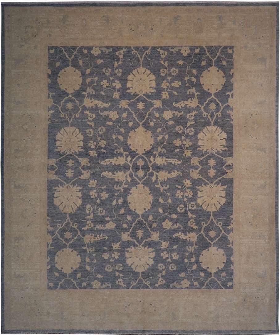 8' 2" x 9' 7" Pakistan Peshawar Rug image 0