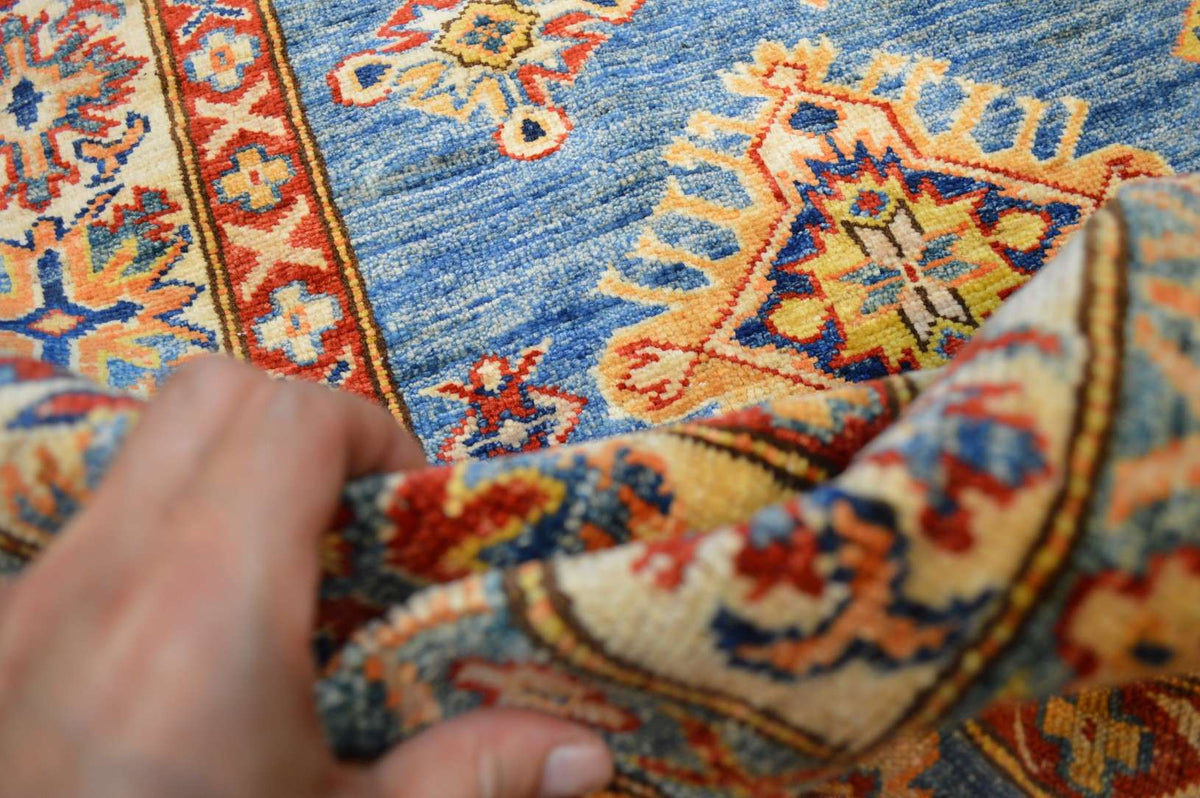 6' 2" x 8' 10" Pakistan Kazak Rug image 2