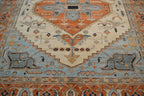8' 2" x 9' 10" Pakistan Serapi Rug image 2