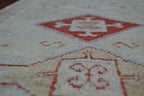 1' 7" x 2' 3" India Oushak Rug image 3