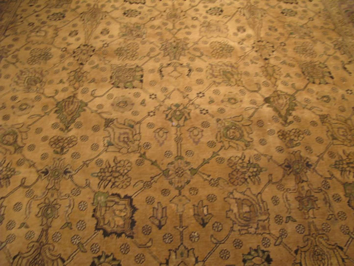 10' 0" x 11' 5" Persian Tebriz Rug image 12