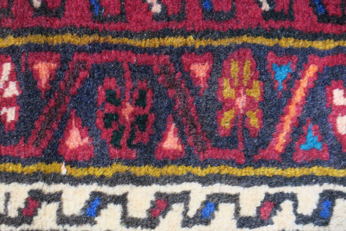 2'8'' x 12'8'' Persian Hamadan Rug image 8