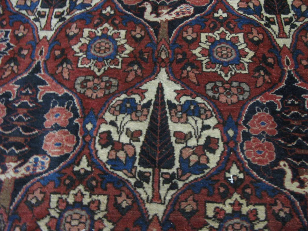7' 0" x 10' 4" Persian Bakhtiari Rug image 2
