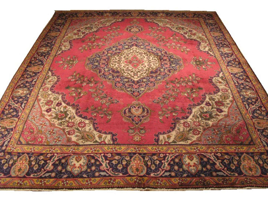 10' 0" x 12' 9" Persian Tebriz Rug image 0