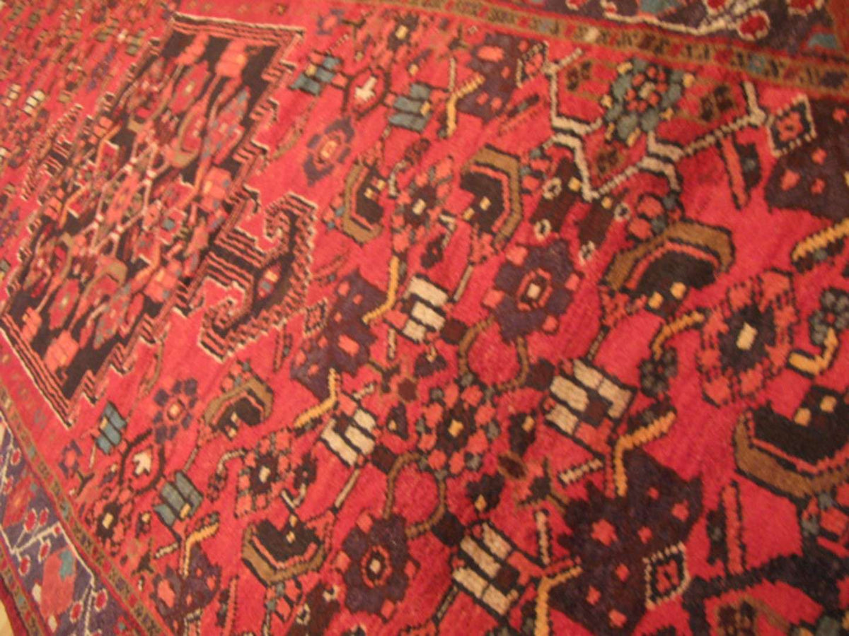 3' 3" x 9' 5" Persian Zanjan Runner image 5