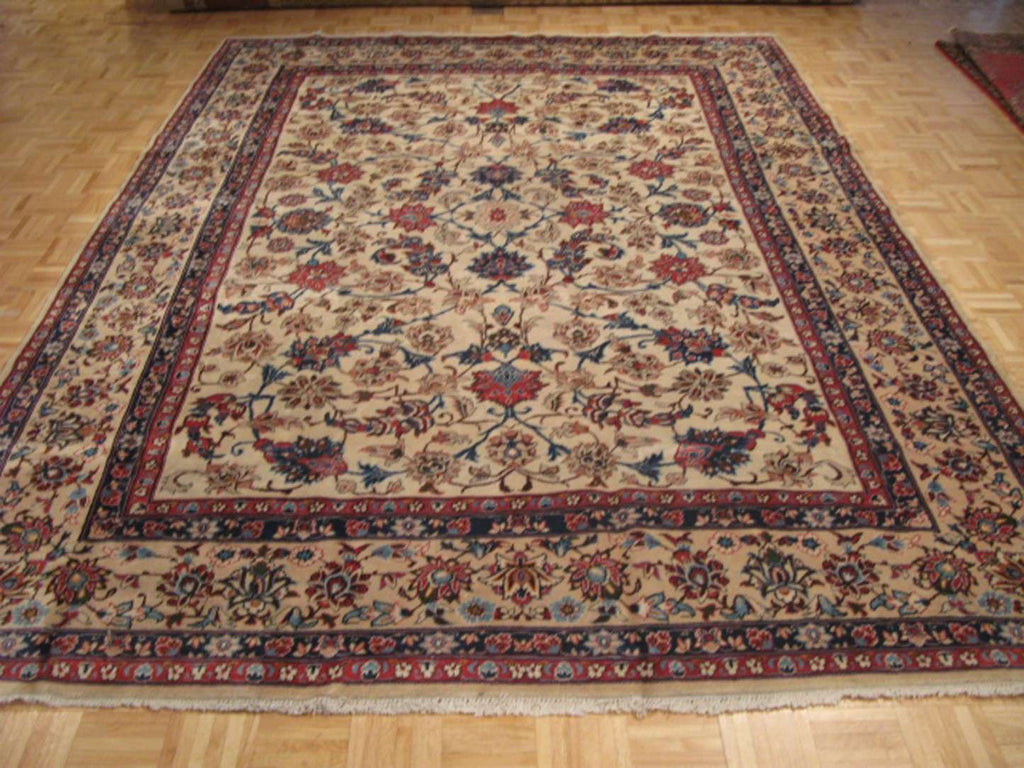 8' 2" x 11' 5" Persian Tabriz Rug image 1