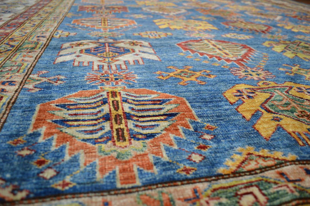 8' 2" x 9' 10" Pakistan Kazak Rug image 7