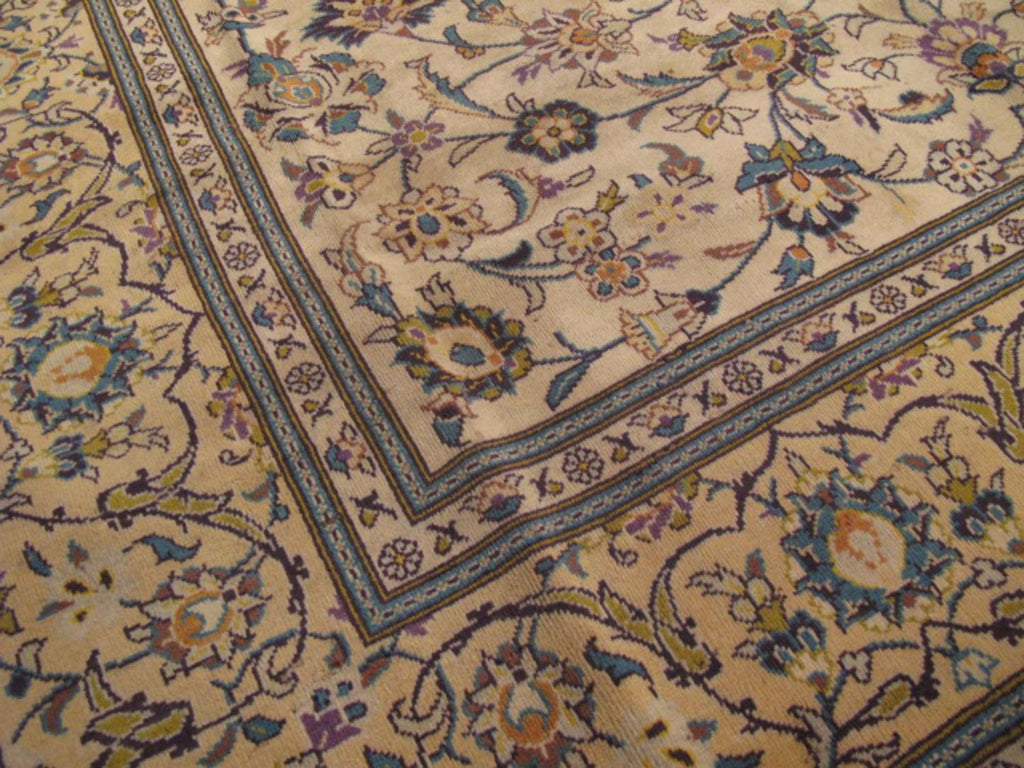7' 0" x 10' 1" Persian Kashan Rug image 3