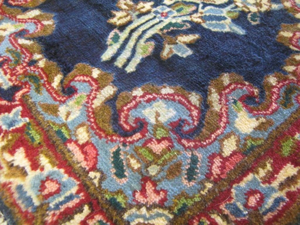 1' 9" x 1' 9" Persian Kirman Square Rug image 5