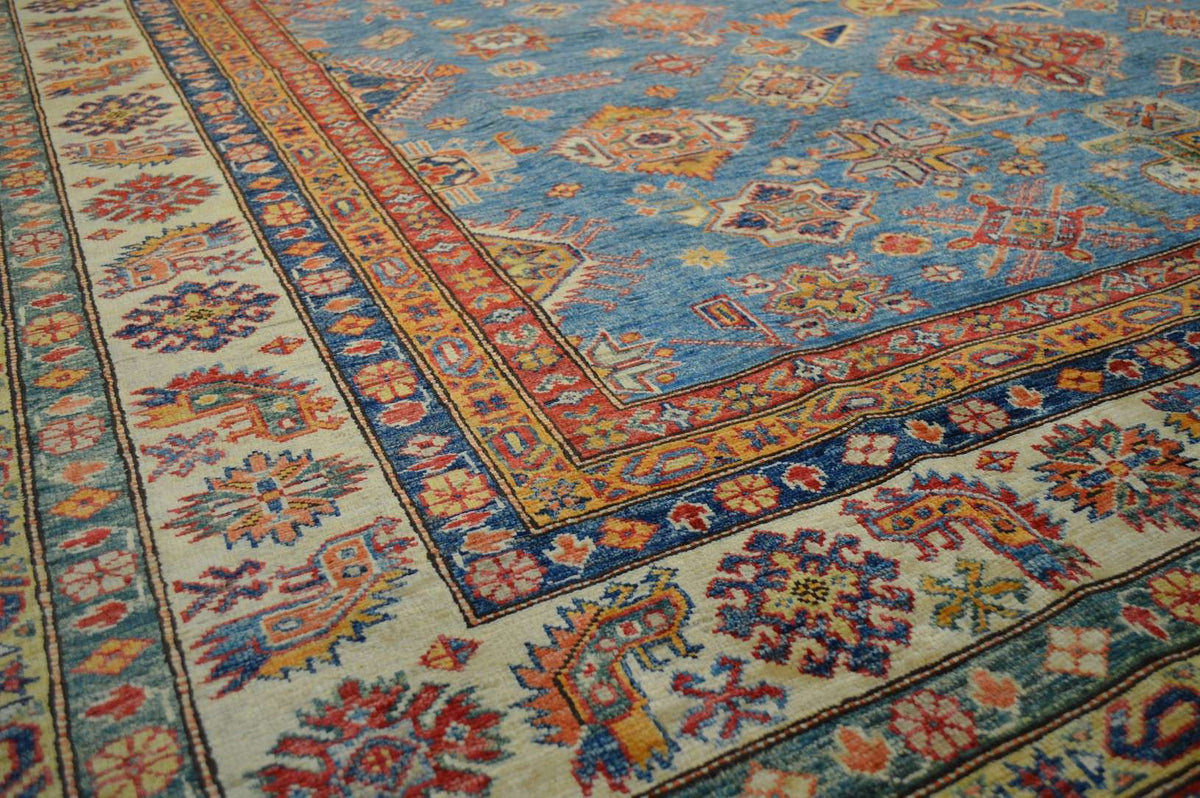 8' 0" x 10' 2" Pakistan Kazak Rug image 5