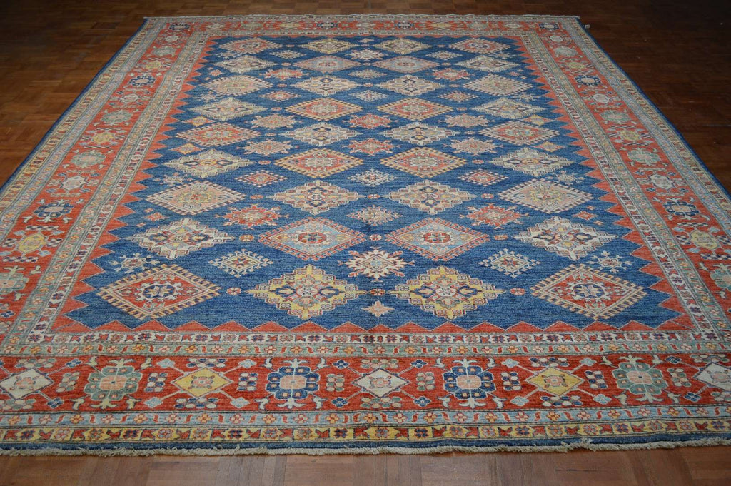 9' 0" x 12' 0" Pakistan Kazak Rug image 8