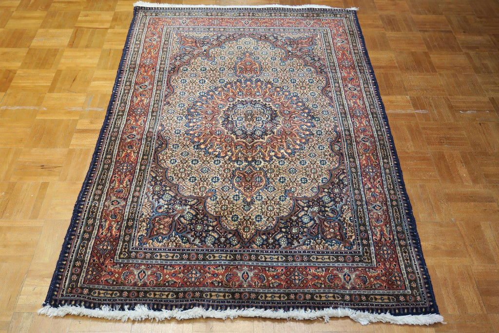 3'4'' x 5'1'' Persian Moud Rug image 5