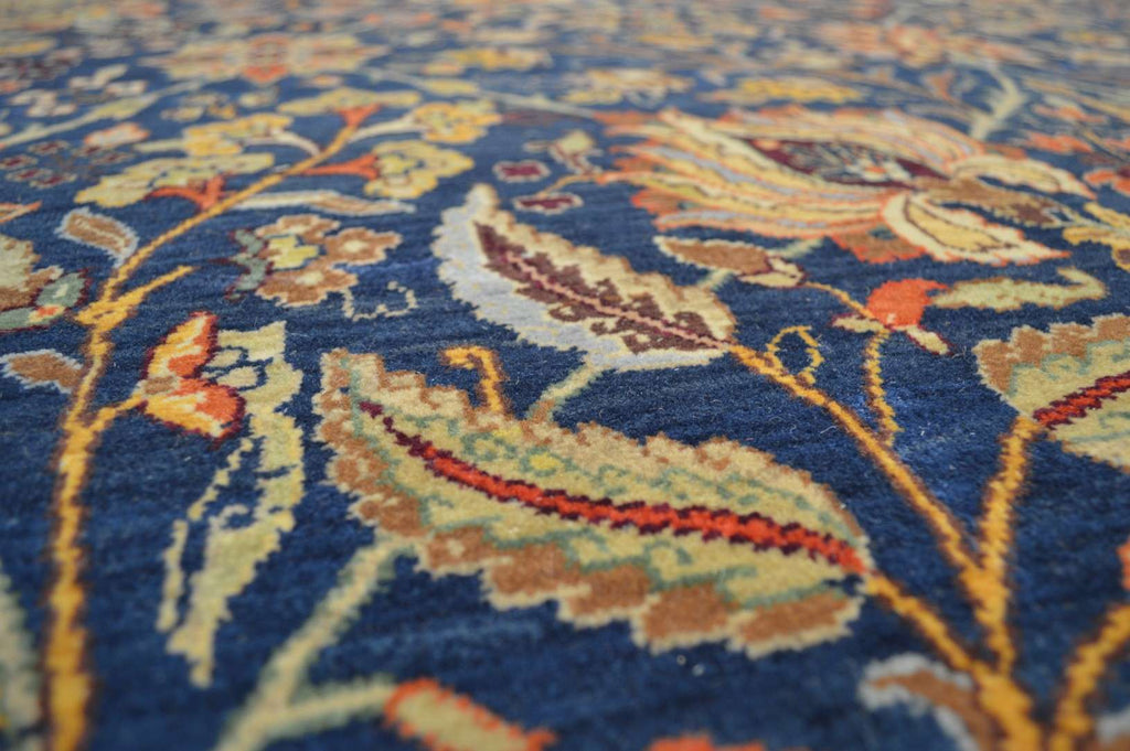 8' 1" x 8' 1" India Agra Round Rug image 9