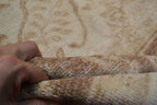 8' 0" x 9' 7" Pakistan Peshawar Rug image 11