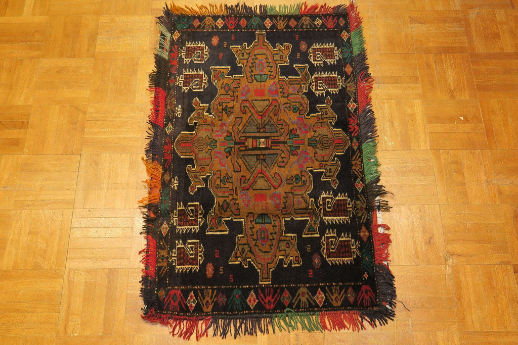 1'8'' x 2'8'' Persian Balooch Rug image 3