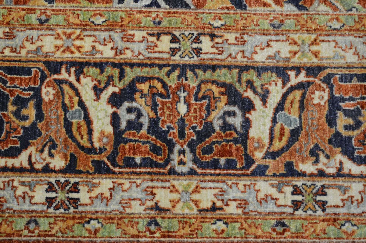 10' 1" x 13' 9" Pakistan Chobi Rug image 4