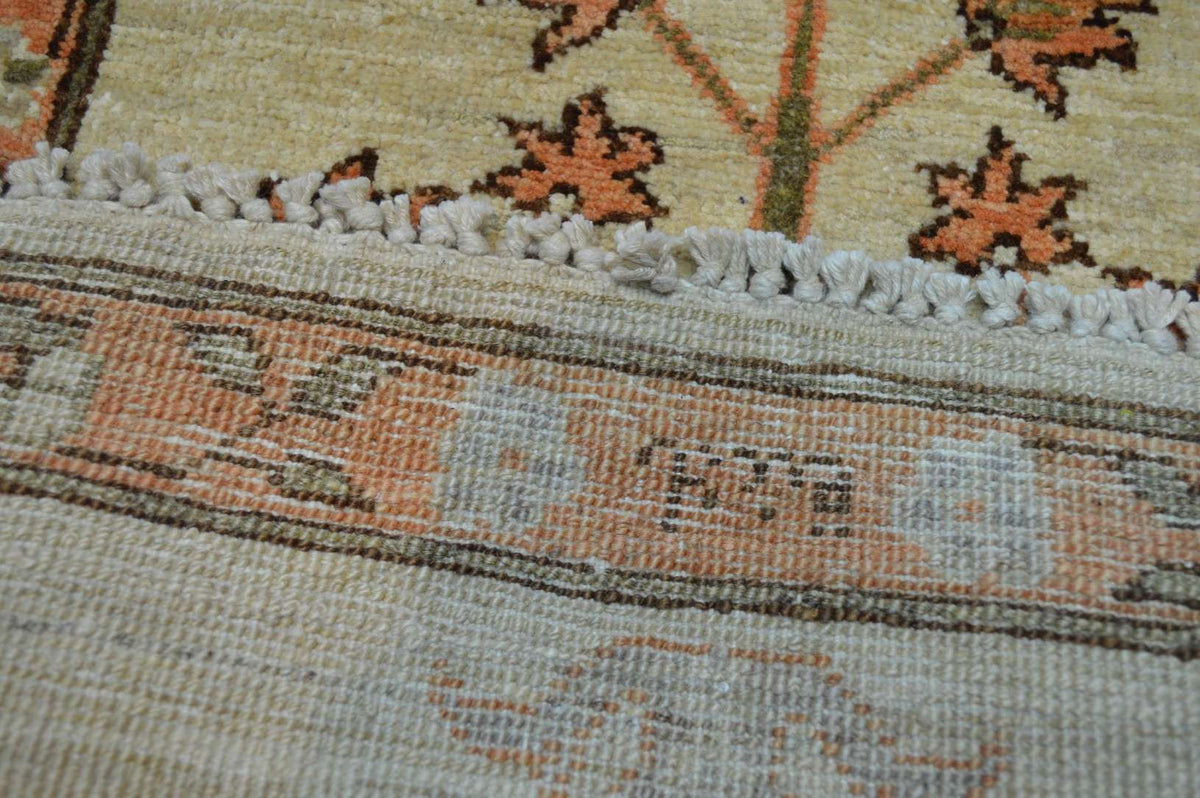 1' 8" x 2' 3" India Oushak Rug image 12