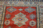 3' 0" x 9' 9" Pakistan Kazak Runner image 7
