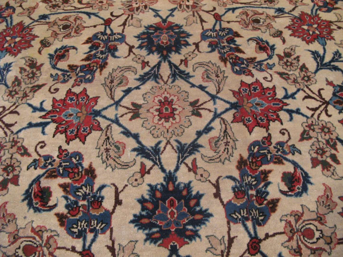 8' 2" x 11' 5" Persian Tabriz Rug image 3