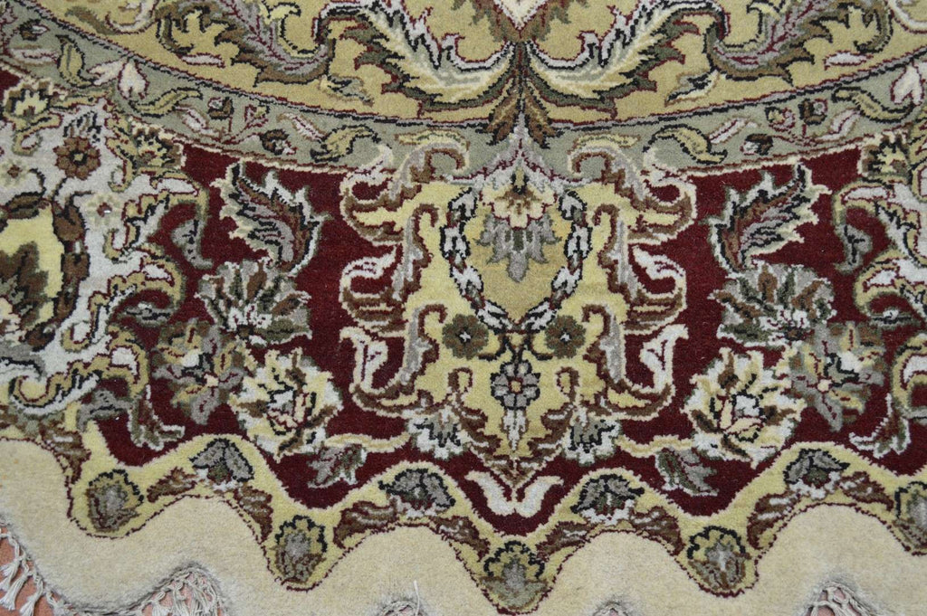 10' 0" x 10' 0" India Agra Round Rug image 6