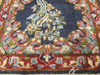 1' 9" x 1' 9" Persian Kirman Square Rug image 8