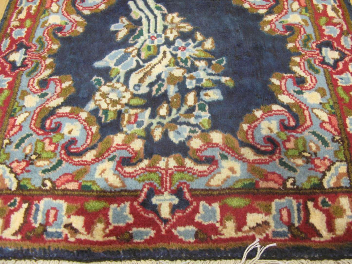 1' 9" x 1' 9" Persian Kirman Square Rug image 8