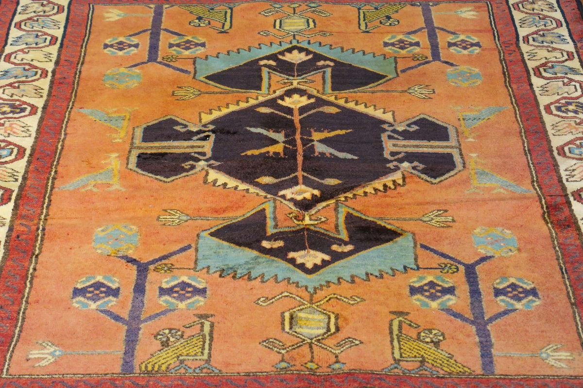 3'8'' x 5'4'' Persian Hamadan Rug image 6