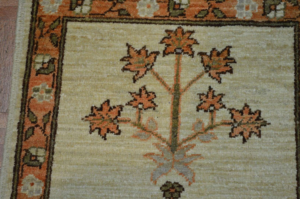 1' 8" x 2' 3" India Oushak Rug image 6
