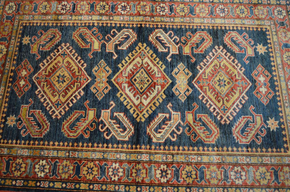 3' 5" x 5' 3" Pakistan Kazak Rug image 3