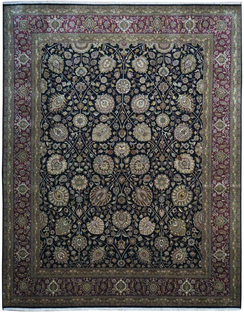 8' 0" x 10' 0" India Agra Rug image 0