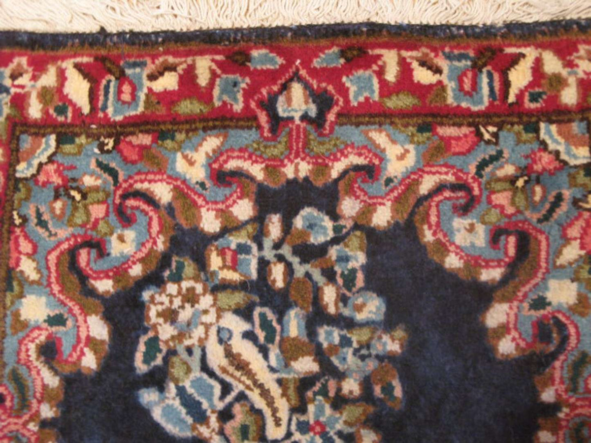 1' 8" x 1' 8" Persian Kirman Square Rug image 5