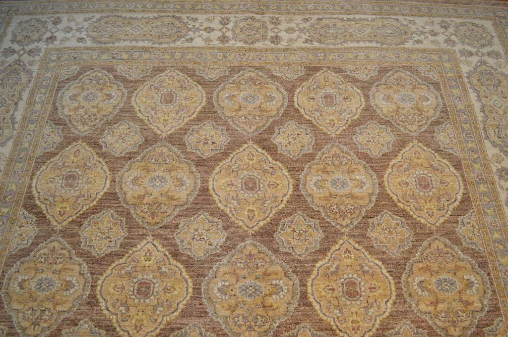 8' 0" x 10' 1" Pakistan Peshawar Rug image 12