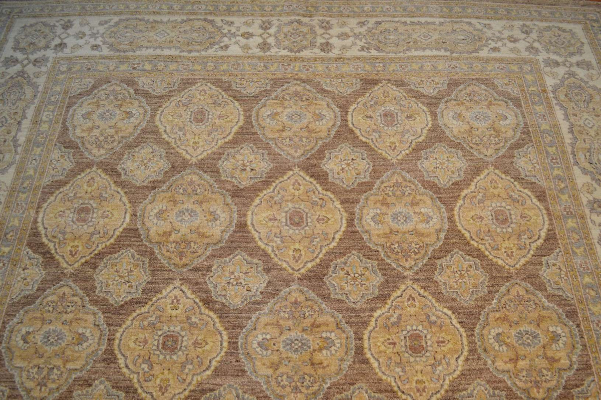 8' 0" x 10' 1" Pakistan Peshawar Rug image 12