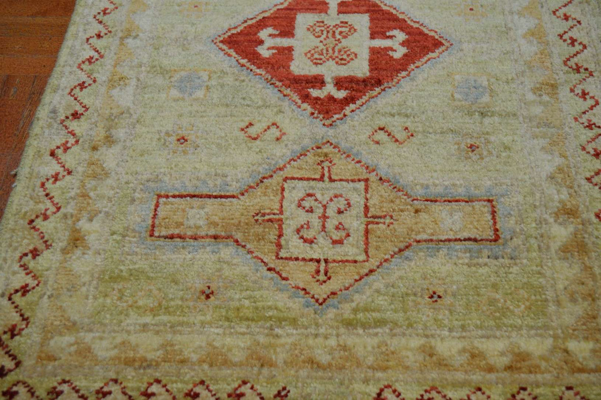 1' 7" x 2' 3" India Oushak Rug image 2