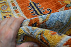 8' 1" x 10' 1" Pakistan Chobi Rug image 11