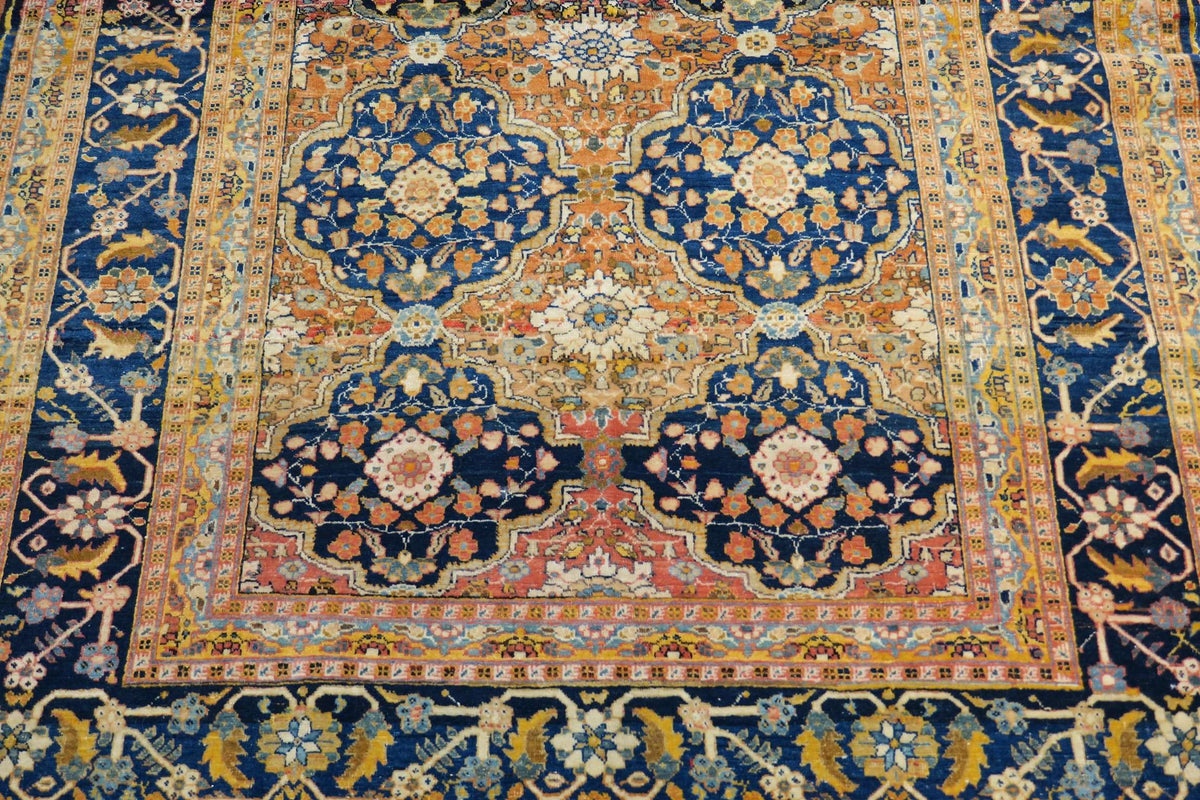 3'9'' x 5'4'' Persian Tabriz Rug image 7