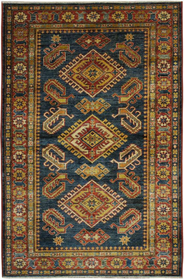3' 5" x 5' 3" Pakistan Kazak Rug image 0