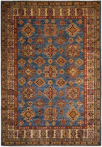 6' 2" x 8' 10" Pakistan Kazak Rug image 0