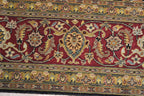 8' 0" x 10' 0" India Agra Rug image 7