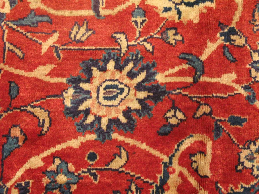 10' 0" x 13' 0" Persian Sarouk Rug image 2