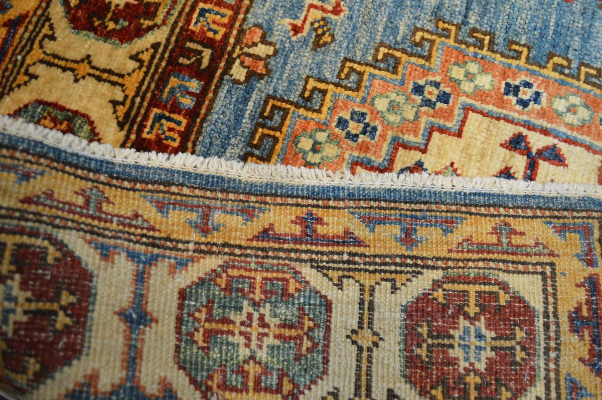 3' 5" x 5' 2" Pakistan Kazak Rug image 11