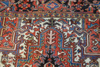 7' 6" x 10' 2" Persian Heriz Rug image 4