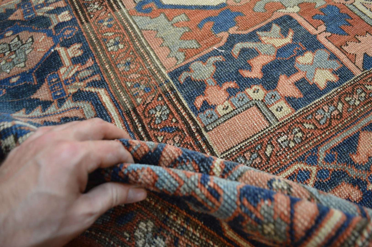 10' 0" x 11' 6" Persian Serapi Rug image 11