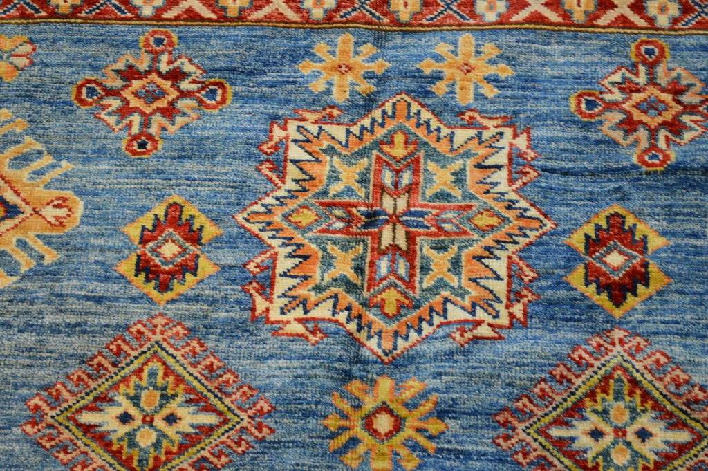 6' 2" x 8' 10" Pakistan Kazak Rug image 3