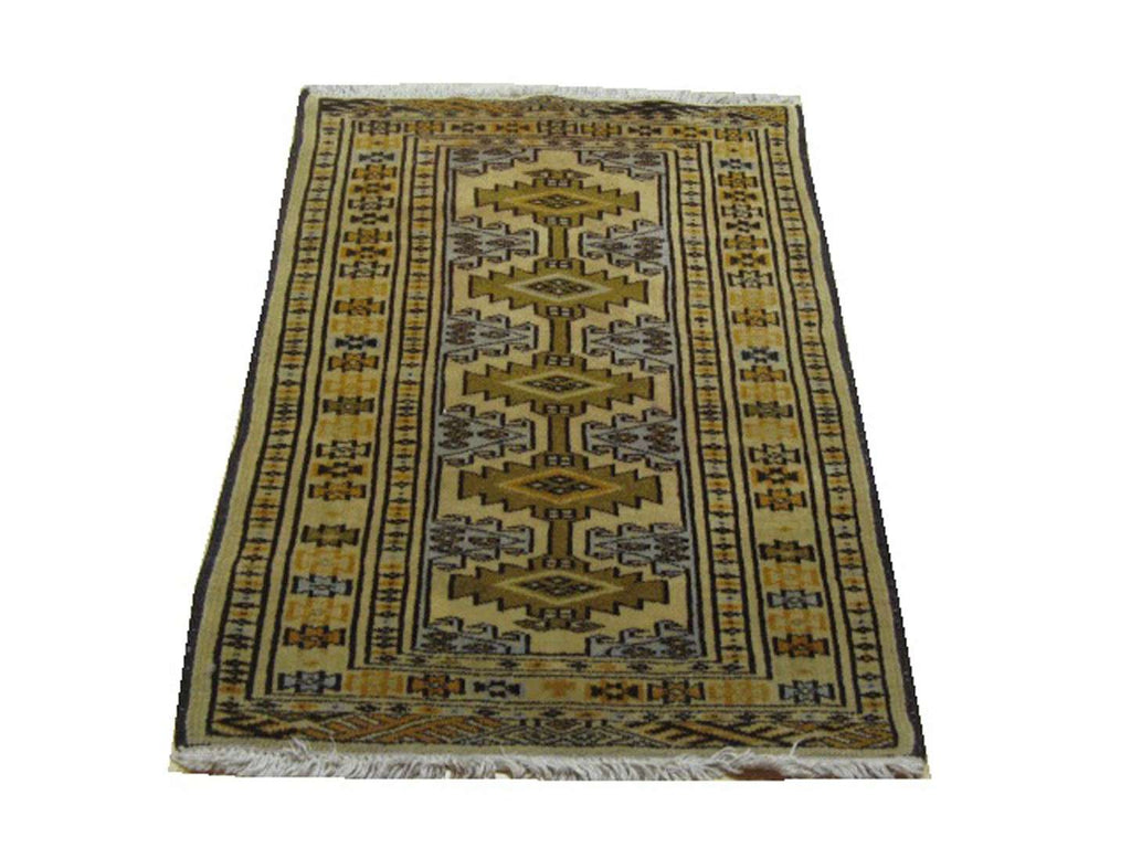 1' 8" x 2' 2" Persian Turkmen Rug image 0