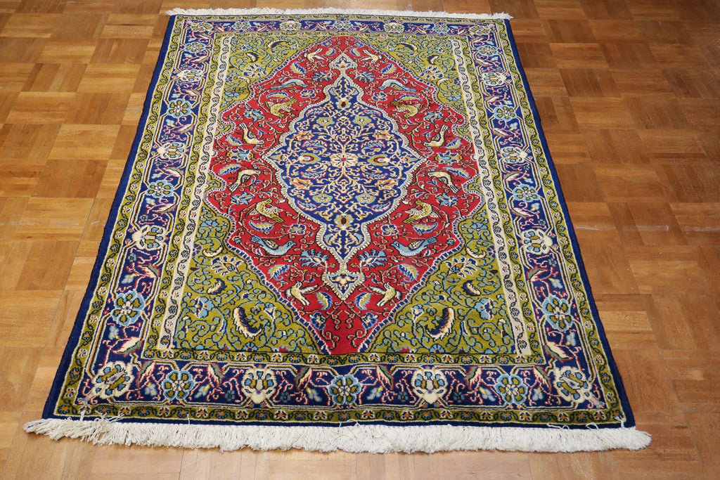 3'5'' x 5'1'' Persian Shahreza Rug image 5