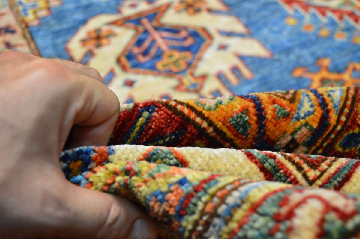 8' 2" x 9' 10" Pakistan Kazak Rug image 11