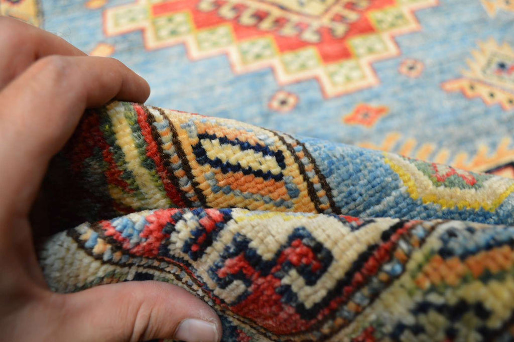 3' 6" x 5' 1" Pakistan Kazak Rug image 10