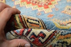3' 6" x 5' 1" Pakistan Kazak Rug image 10