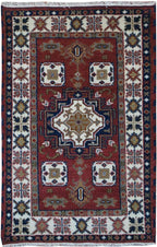 3' 0" x 5' 0" India Kazak Rug image 0